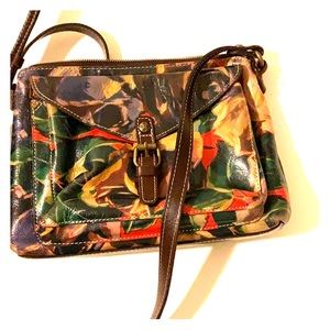 Patricia Nash Winter Bloom crossbody